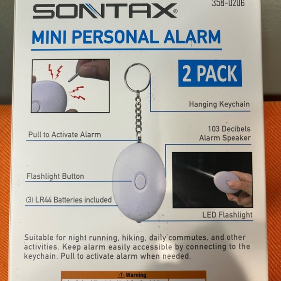 Mini Personal Alarm - Gray - Picture 8 of 8